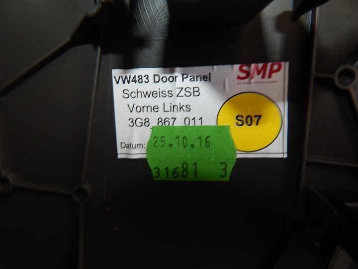 фото №7, Vw arteon оббивка двері лівий перед 3g8867011