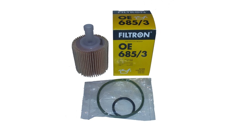 фото №1, Фильтр масла oe685/3 toyota auris iq yaris ii vvti