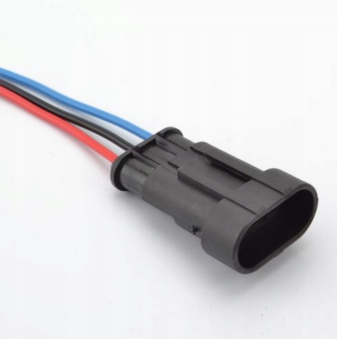 фото №5, Разъём штекер соединитель герметичные superseal 3 pin kab