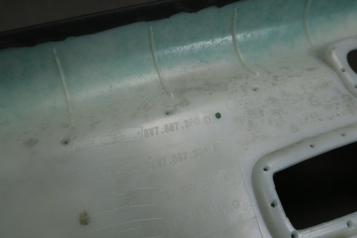 фото №7, Обивка стёкла audi a3 s3 8v cabrio 8v7867360d