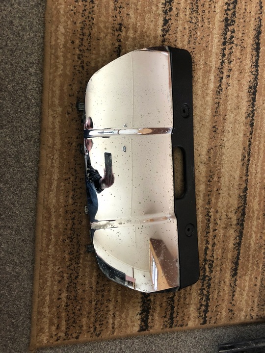 фото №1, Заглушка бампера фаркоп зад хром mercedes w166 ml 319