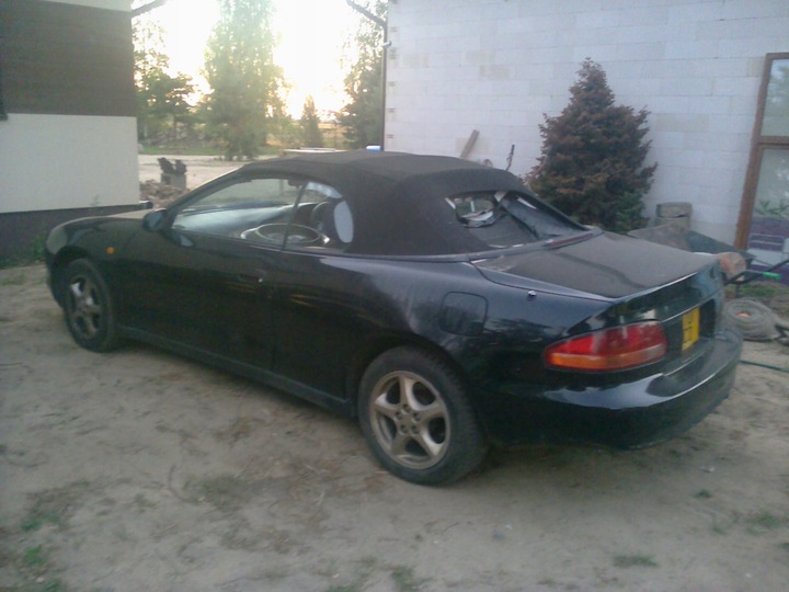 фото №14, Toyota celica cabrio дах обшивка дах механізм
