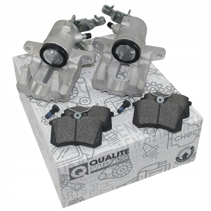 фото №1, Зажимы тормозные + тормозные колодки seat altea xl leon toledo iii