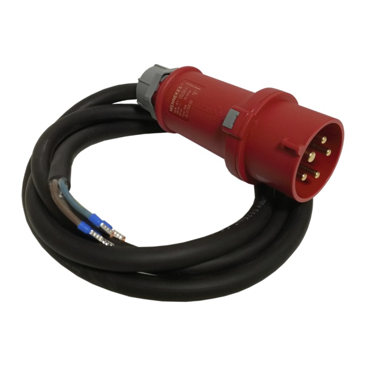 2 m Připojovací kabel zástrčka 16A/5P 5x2,5 mm2