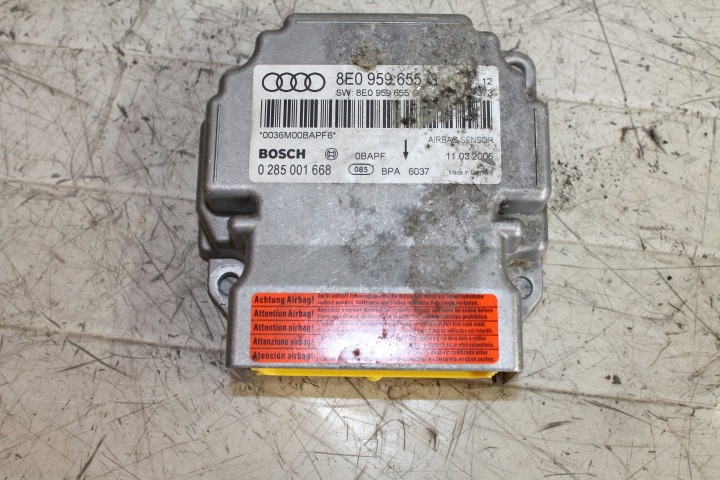SENSOR modul AIRBAG 8E0959655G AUDI A4 B7