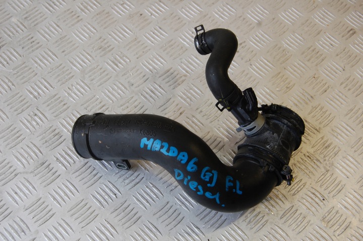 hose pipe wiring of the intercooler MAZDA 6 VI GJ LIFT
