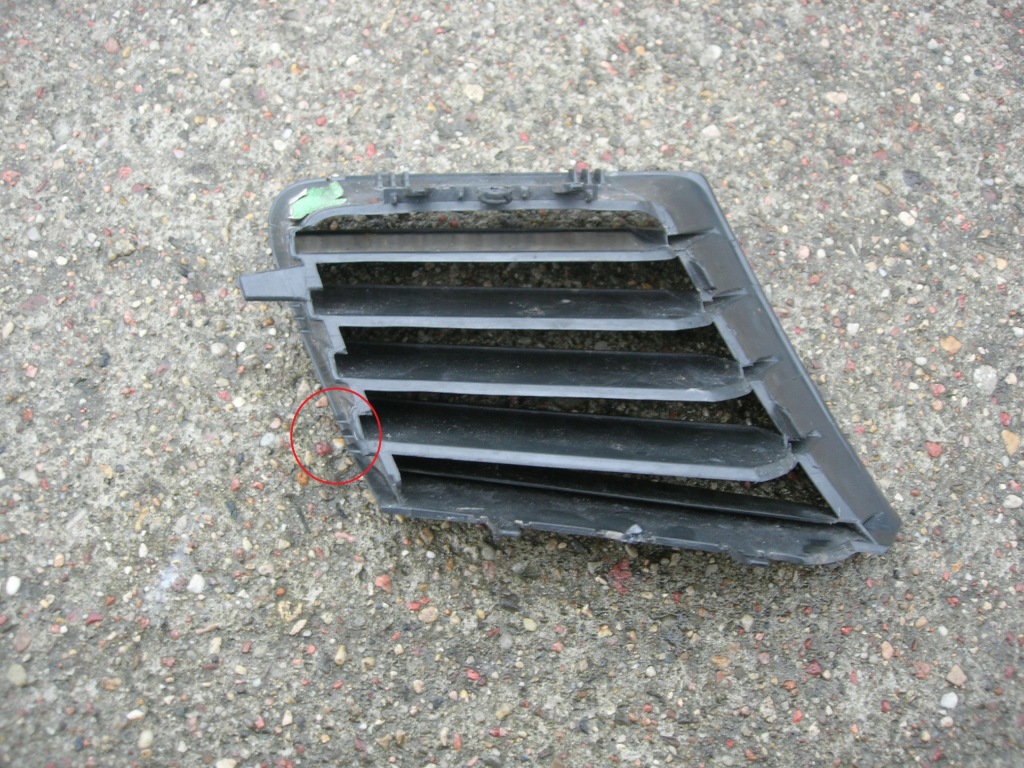 Решётка бампера решетка левая ibiza 6l 6l0853677 waw в Украине