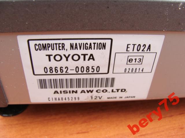 фото №2, Toyota avensis 03r радио cd навигация навигация