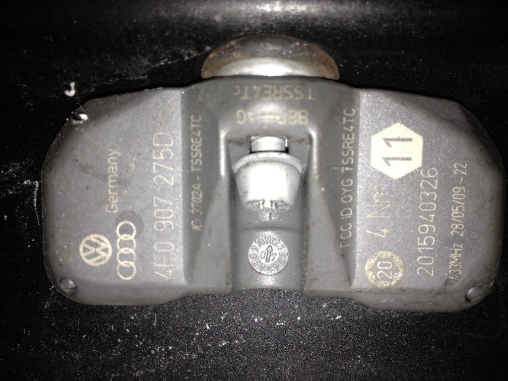 фото №1, Audi a6 c6 датчик давления шин 4f0907275d