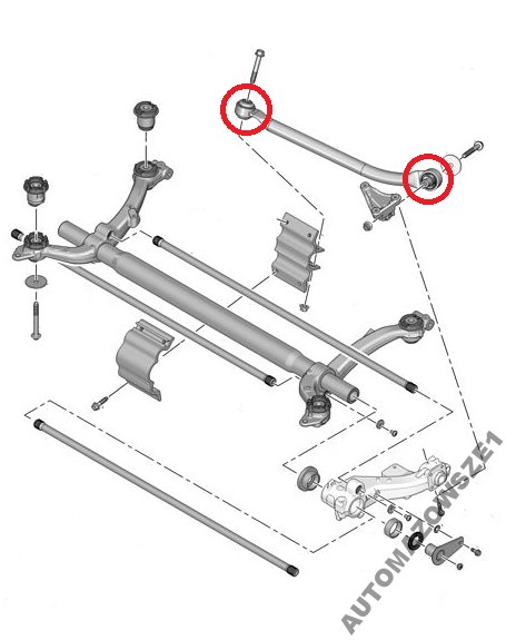 фото №7, Втулка тяга реактивного peugeot 206 sw kombi
