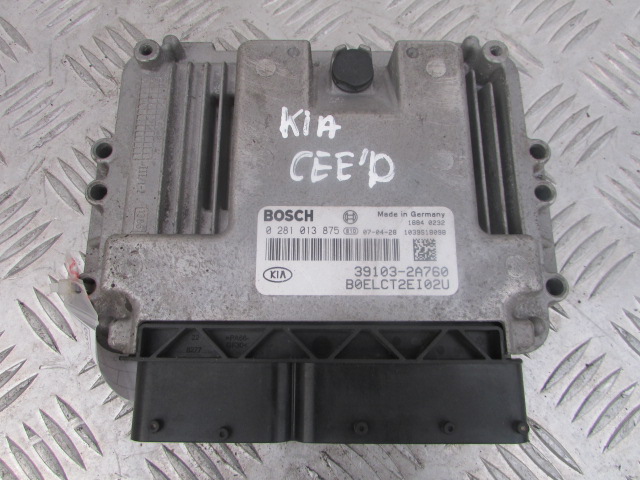 фото №1, Бортовой компьютер 0281013875 kia ceed 1.6crdi 07r