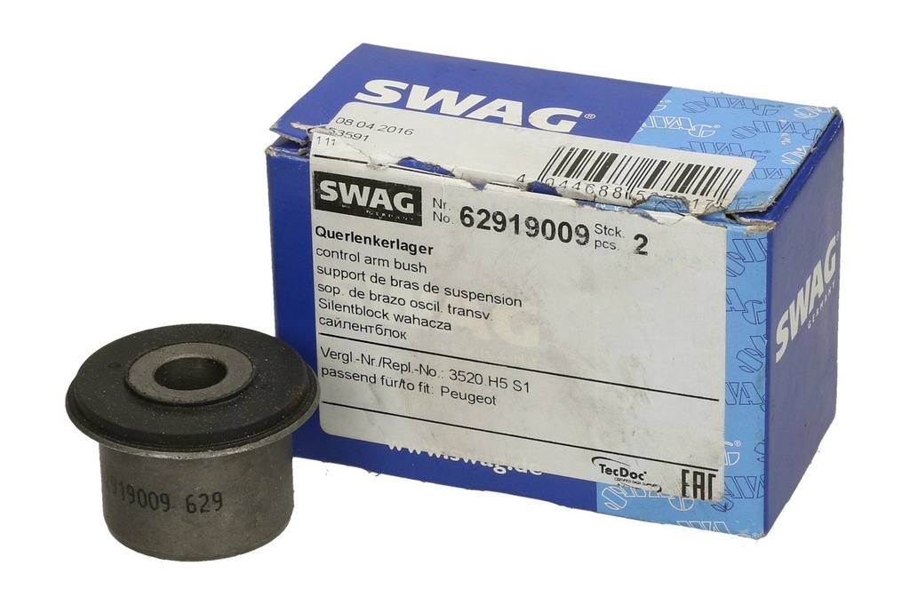 фото №12, Swag втулка рычага передняя peugeot 306 partner