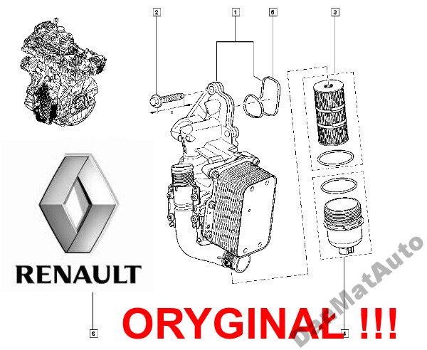 Радіатор оливи renault master trafic 2.0 2.3 dci Ціна