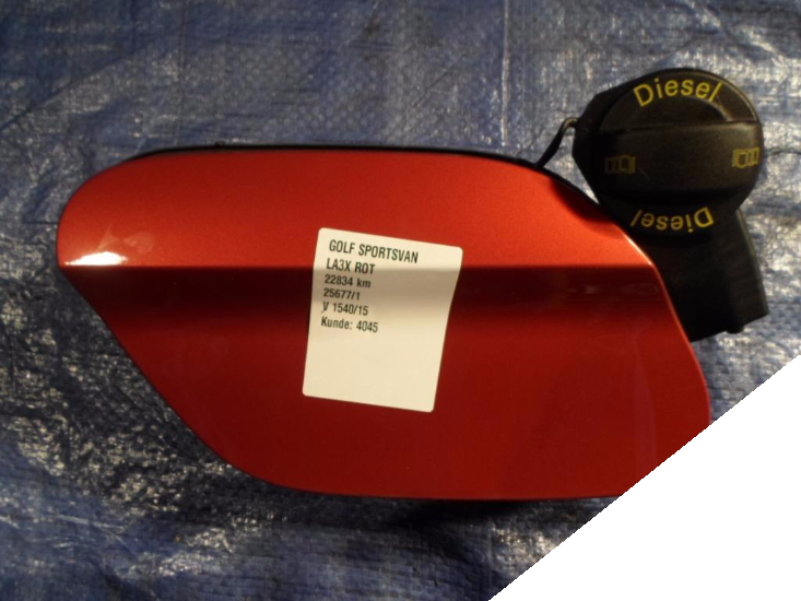 фото №1, Vw golf sportsvan tdi крышка заливной топлива la3x