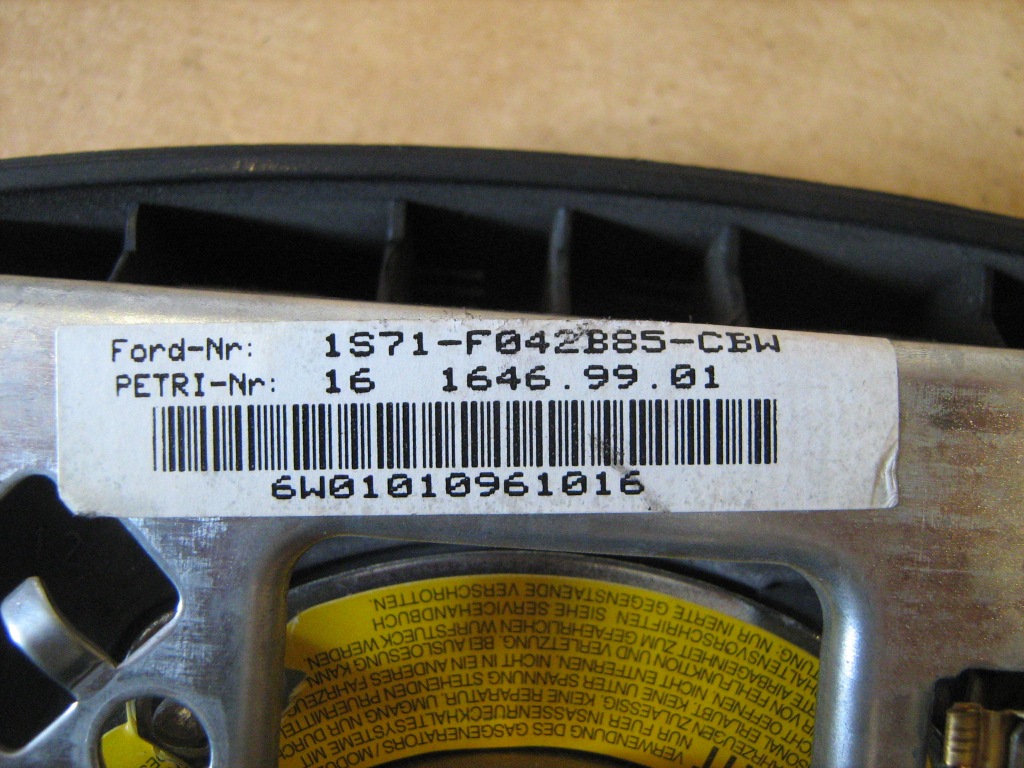 Подушка подушка безопасности водителя ford mondeo mk3 Доставка