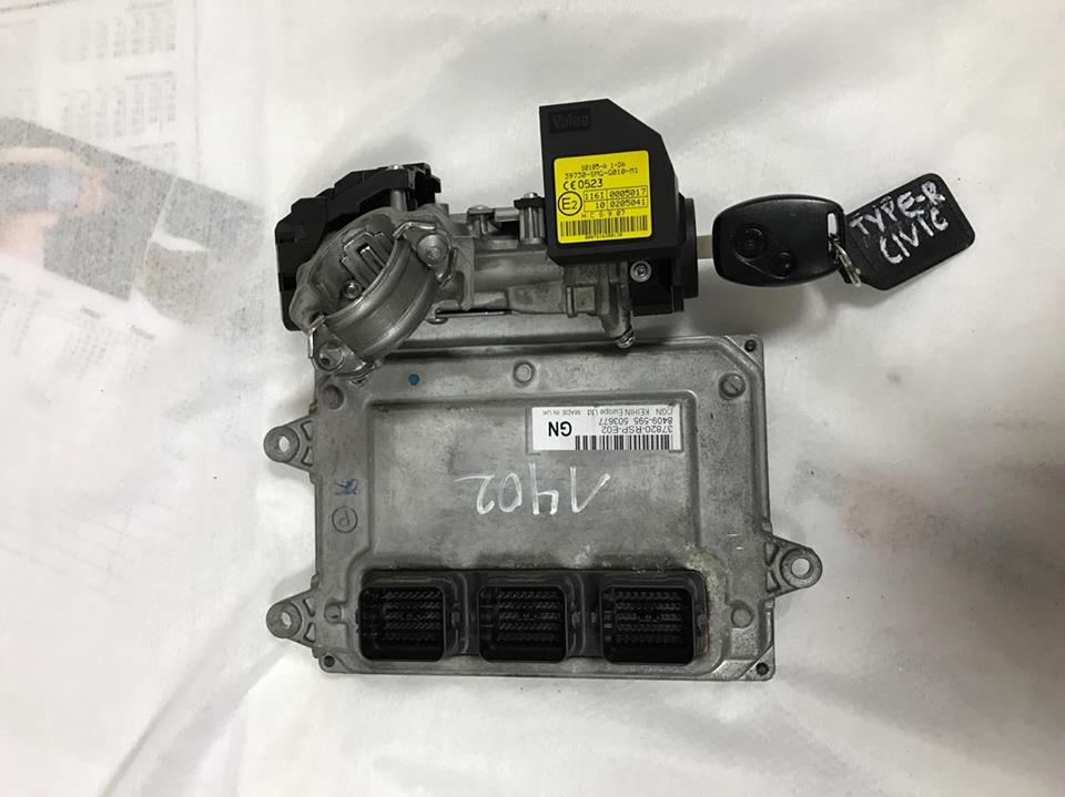 фото №2, Honda civic viii type-r ufo бортовий комп'ютер замок запалювання імобілайзер