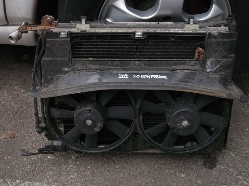 фото №1, Вентиляторы mercedes 202 c-klasa 2.0 компрессор