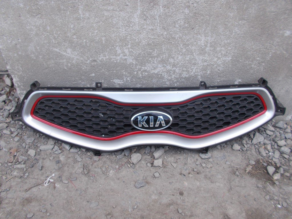 фото №1, Решётка радиатора решётка радиатора решётка радиатора kia picanto 2 ii 86351-1y300 3d