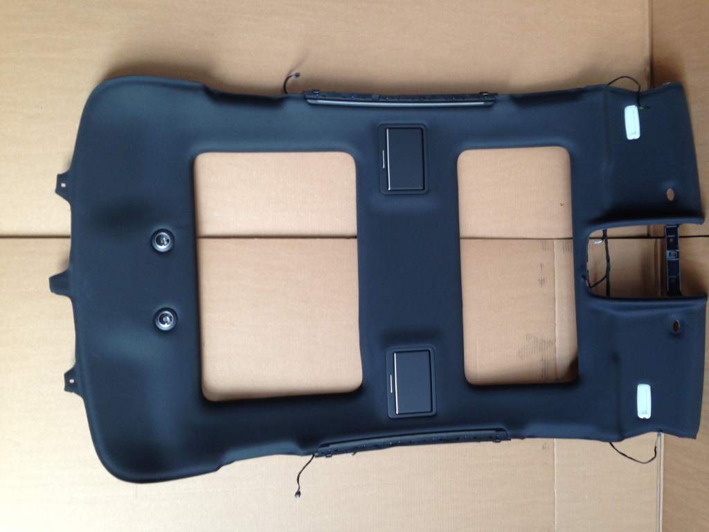 фото №1, Audi a8 d4 потолок lang 4h4 тканевая czarna