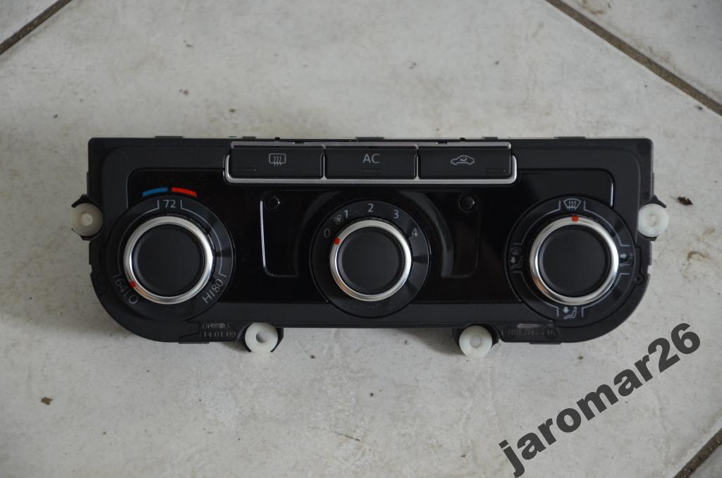 фото №1, Vw golf vi панель кондиционера 3c8907336m