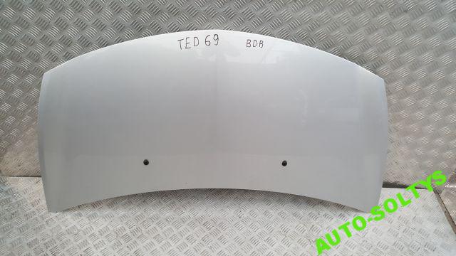 фото №1, Капот renault clio iii 2006 лак ted69