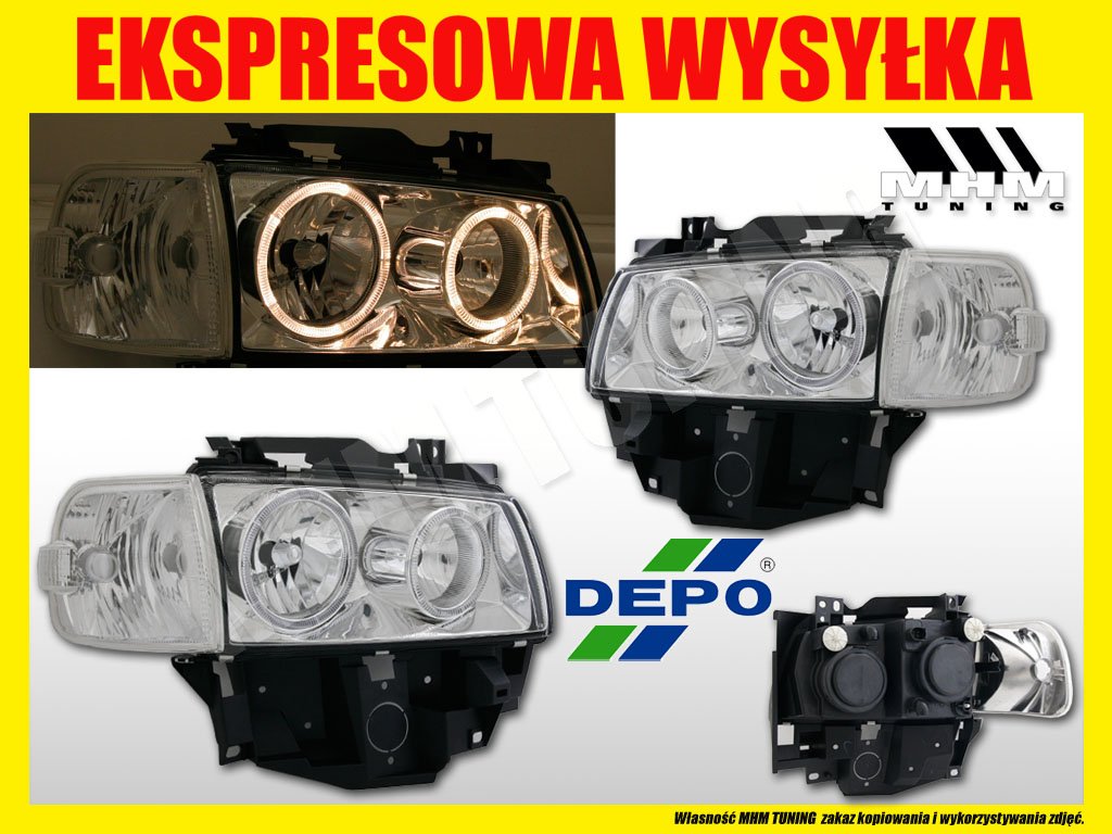 Фара фара кільця angel vw t4 transporter рестайлінг Ціна