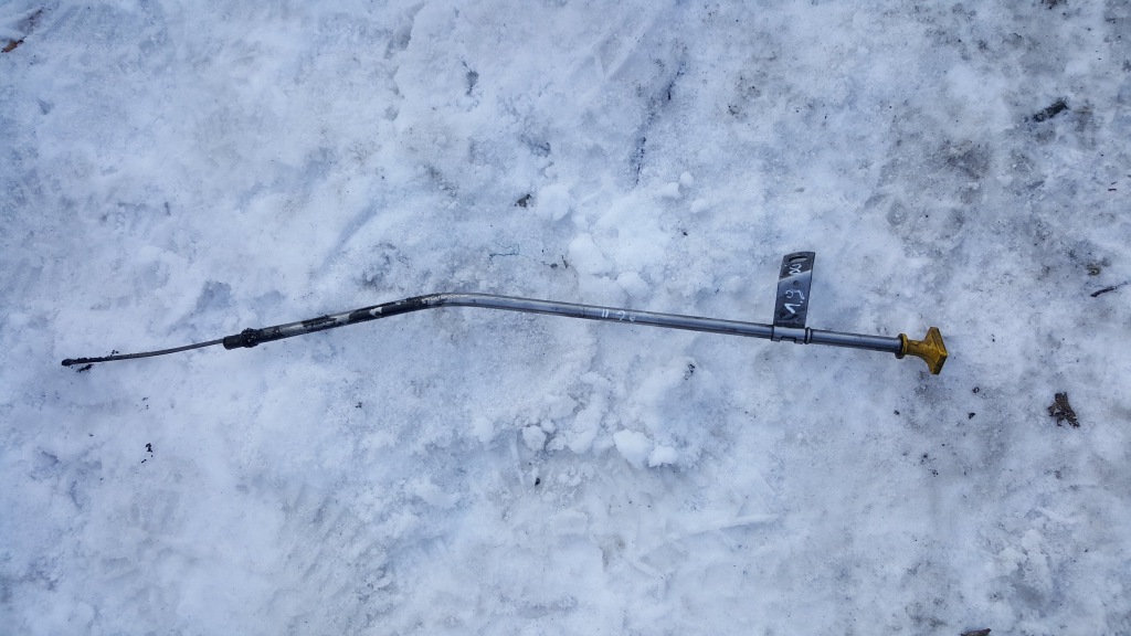 фото №1, Щуп вимірювач оливи renault laguna 2 1.9 dci оригінальний номер