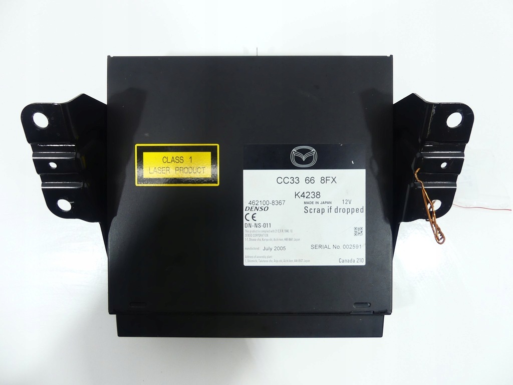 фото №2, Mazda 3 bk 03-09 зчитувач dvd 462100-8367 cc33668fx