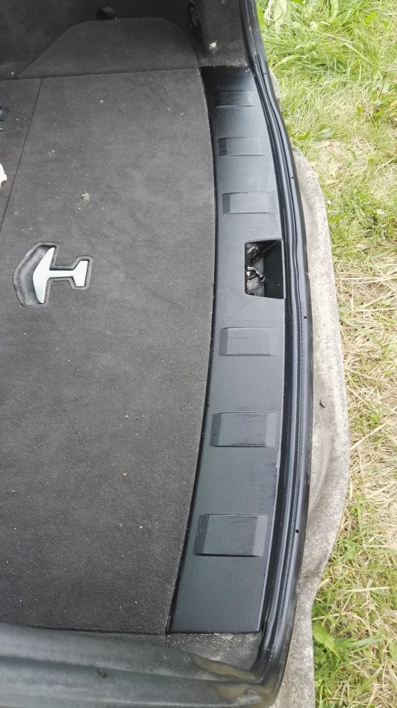 фото №1, Молдинг корпус порог багажника saab 9-3 93 kombi