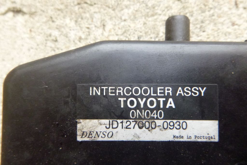 фото №6, Toyota auris yaris ii corolla e15 интеркулер