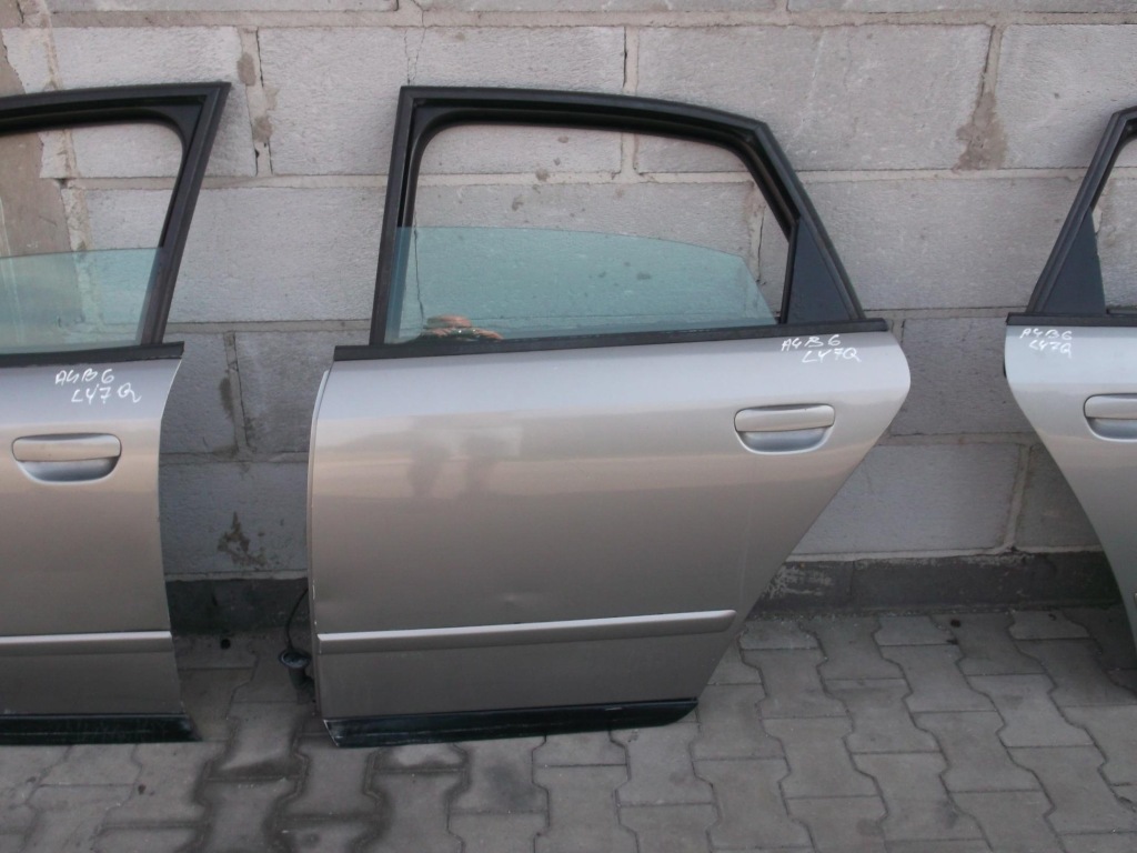 фото №1, Дверь левая задняя audi a4 b6 sedan ly7q -доставка-