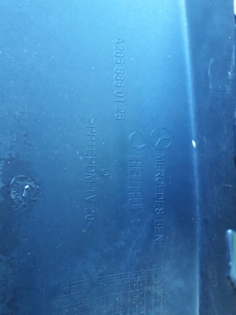 Mercedes c-klasa w205 бампер передний стальной с Разборки