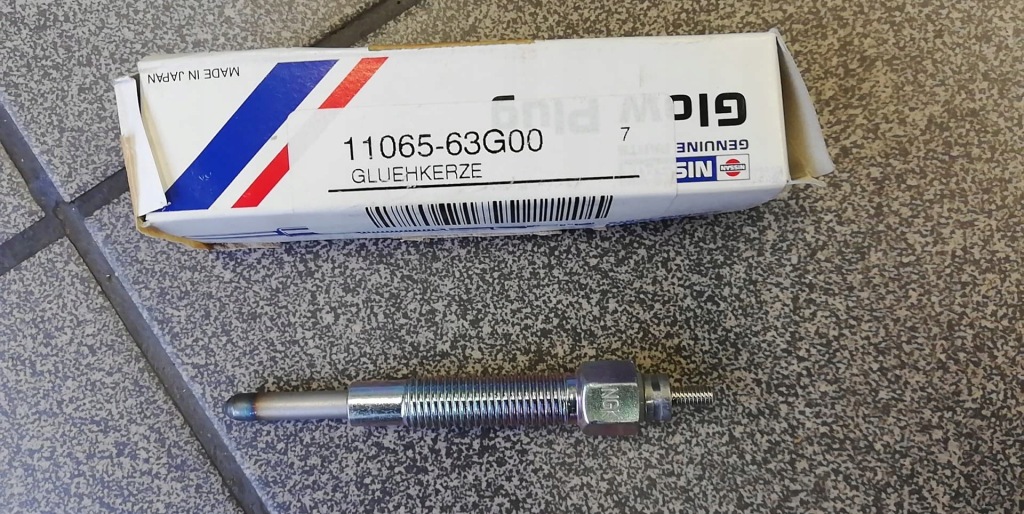 фото №1, Nissan patrol gr ii 4.2 свеча накаливания nowe org