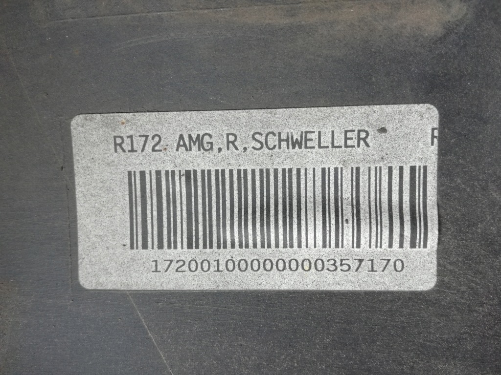 фото №5, Mercedes slk r172 amg поріг молдинг поріг права