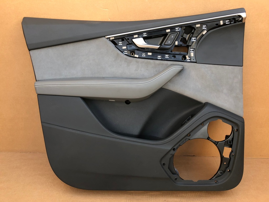 фото №1, Обшивка двері lp шкіра alcantara led audi q7 4m