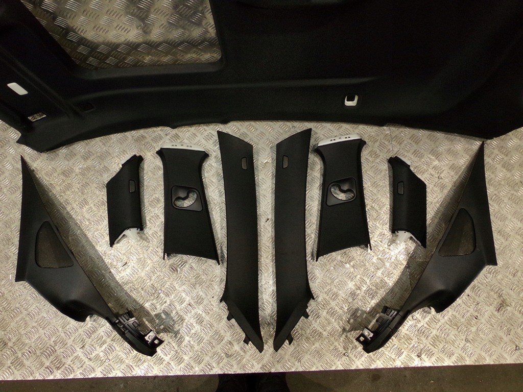 фото №5, Bmw f16 потолок czarna mpakiet стойки