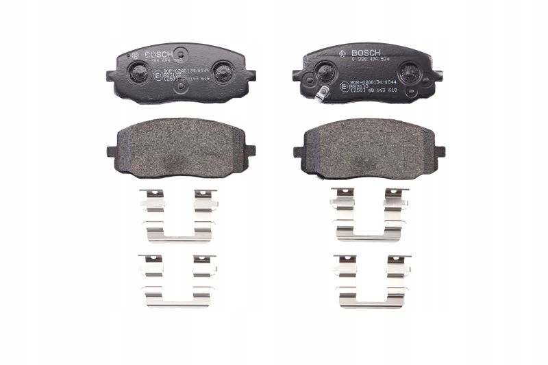 фото №1, Bosch гальмівні колодки ham перед hyundai i10 07- i20 08-