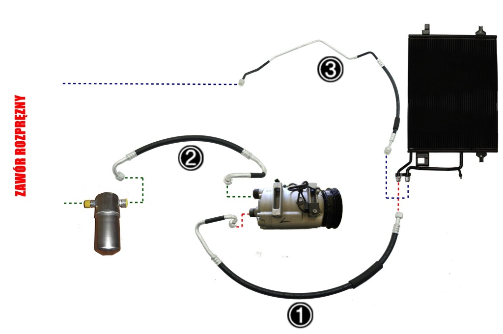 фото №12, Шланг кондиціонера audi a4 b5 ktt160019