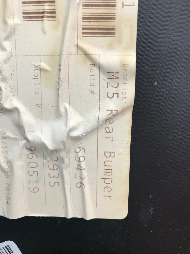 фото №5, Bmw x3 f25 m-pakiet бампер задній оригінал