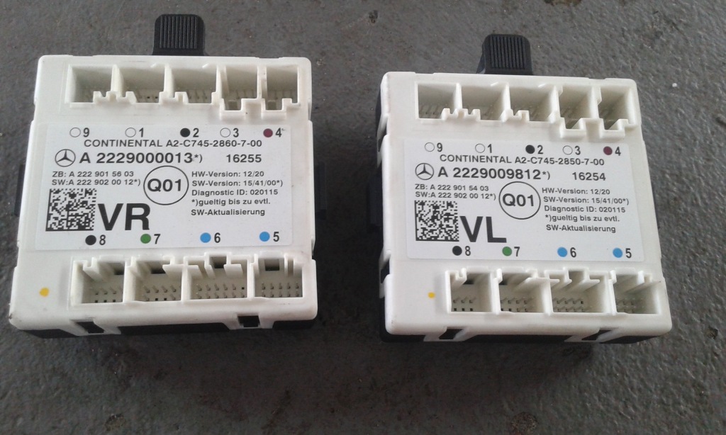 фото №1, Mercedes glc w253 x253 модуль дверь a2229009812