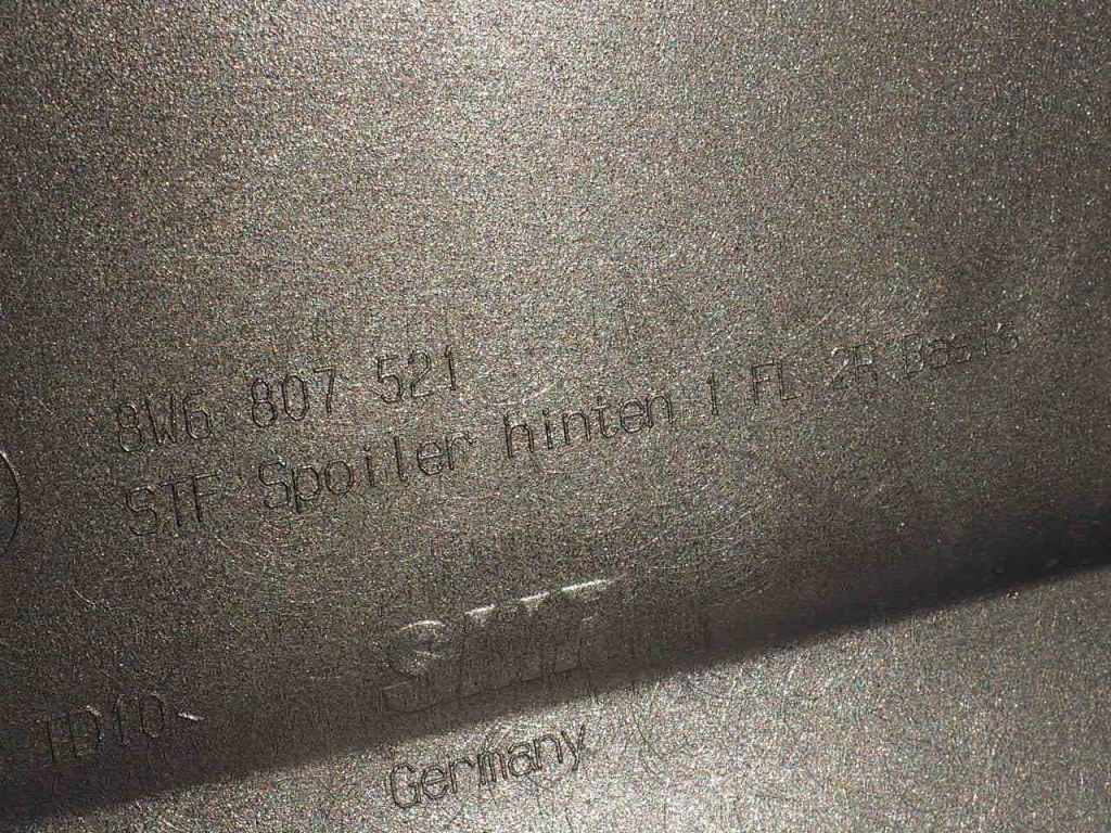 Ap бампер задний 6xpdc 8w6807067 8w68070521 audi a5 8w купе кабриолет  ly9t с Разборки