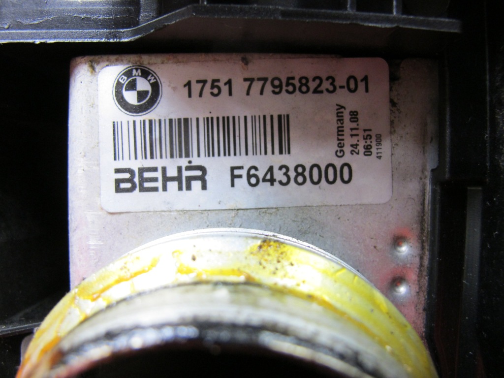 Bmw 5 e60 e61 lci радіатор вентилятор 2.0d механічна коробка передач Київ