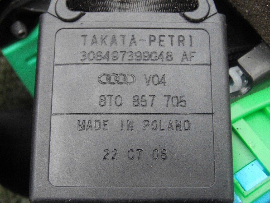 фото №16, Консоль подушки безопасности ремни audi a5 8t оригинал