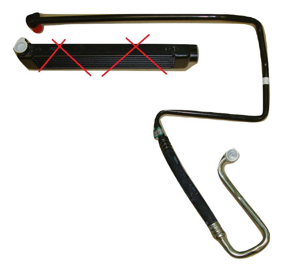 фото №1, Alfa romeo 166 2,4 cf2 шланг радиатора масла 535