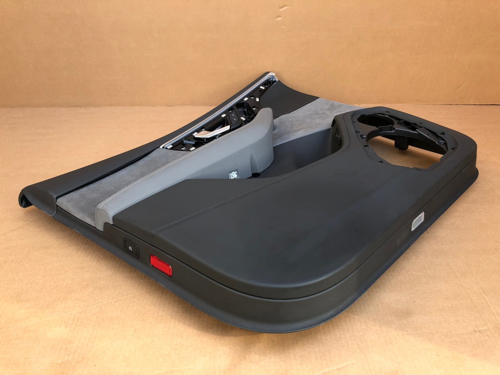 фото №7, Обшивка двері lp шкіра alcantara led audi q7 4m