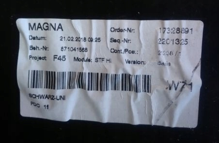 фото №5, Bmw 2 f45 бампер задняя оригинал