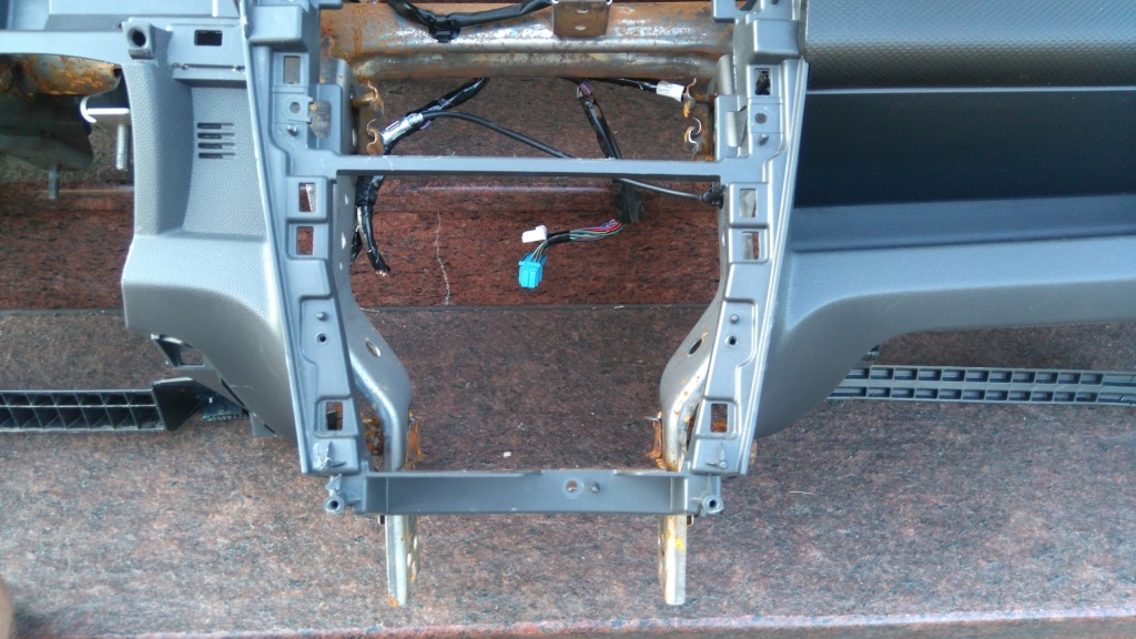 фото №8, Opel agila ii b 2008 - консоль приборная панель приборная подушки безопасности 2x подушка безопасности каркас