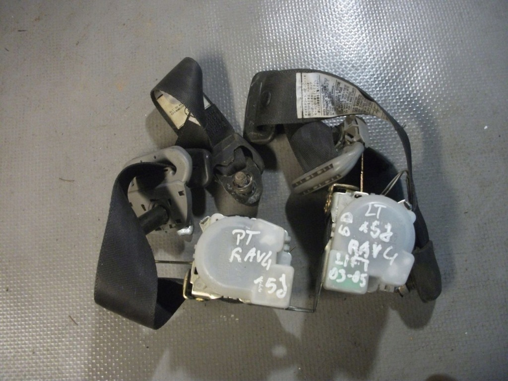 фото №8, Комплект подушки безпеки ремені toyota rav4 ii 2 lift fl