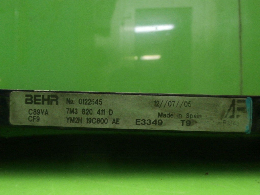 фото №5, Радіатор кондиціонера ford galaxy mk2 1.9 tdi 00-