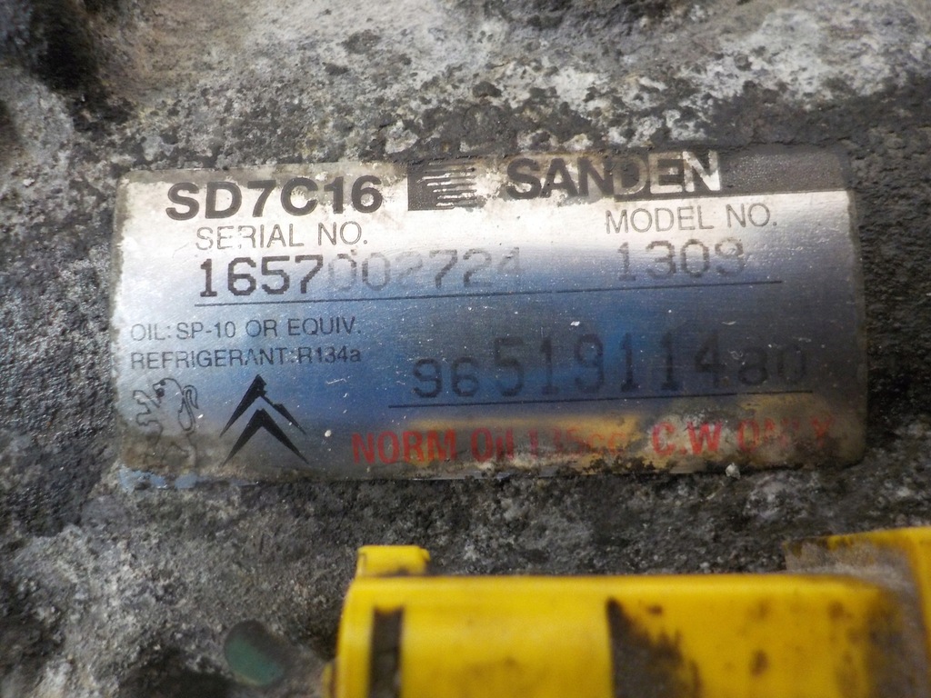 фото №6, Peugeot 307 ii kombi компресор кондиціонера 9651911480